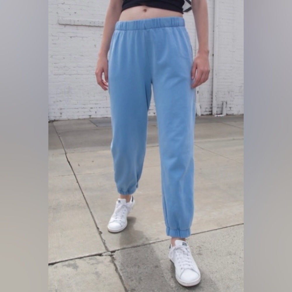 brandy Melville blue rosas sweatpants